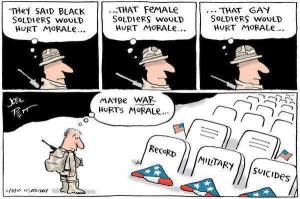 Record Military Suicides