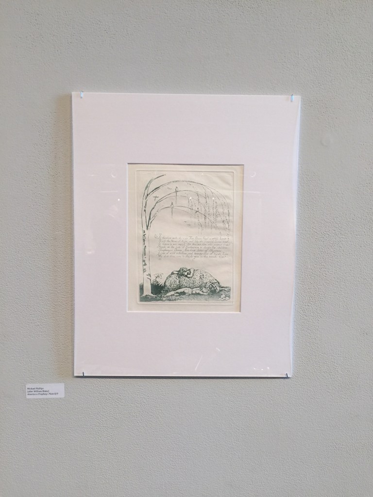 Michael Phillips's reproduction of America a Prophecy Plate 8/9