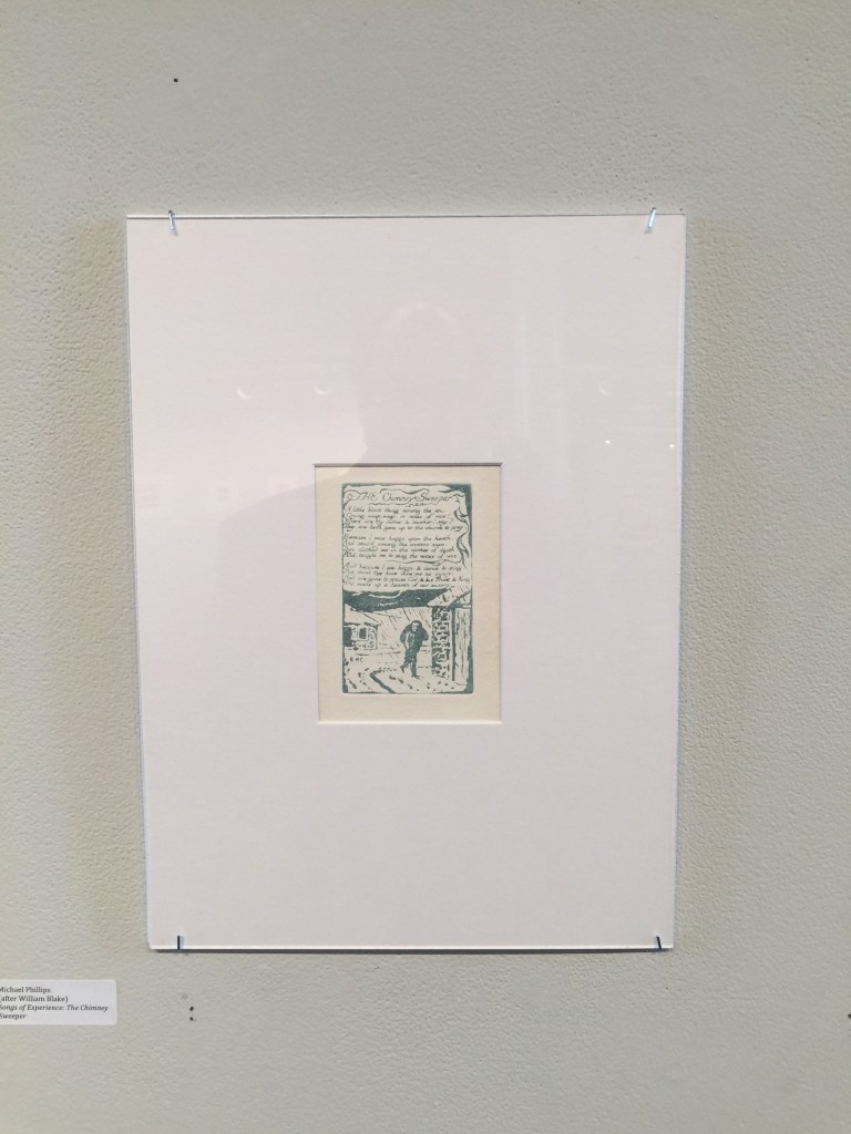 Michael Phillips's reproduction of "The Chimney Sweeper" (E), Copy AA.