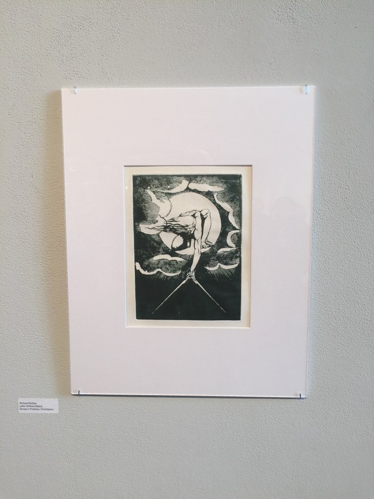 Michael Phillips's reproduction of the Frontispiece to Europe a Prophecy