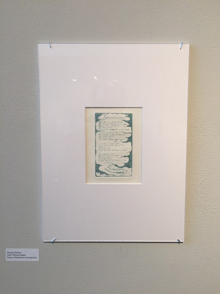 Michael Phillips's reproduction of Introduction, Songs of Experience