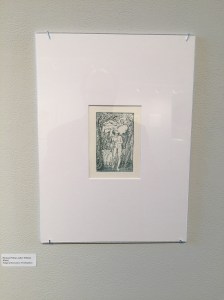 Michael Phillips's reproduction of Blake's Frontispiece to the Songs of Innocence.