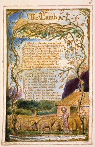 William Blake, "The Lamb," copy AA.