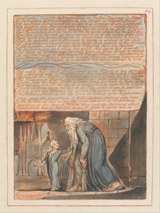 William Blake's original, Jerusalem plate 84, Copy E.